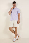Cotton Pique Short-Sleeve Polo Shirt